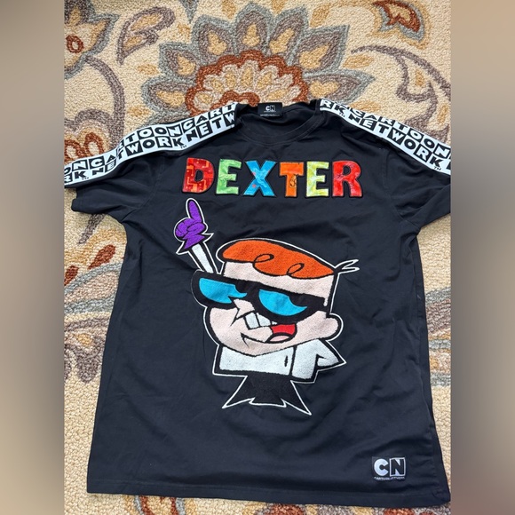Cartoon Network Other - Cartoon Network Dexter Black Kids T-Shirt